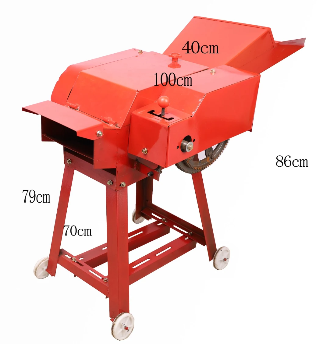 Factory Direct Sale Mini Gasoline Diesel Grass Chopper Chaff Cutter Machine