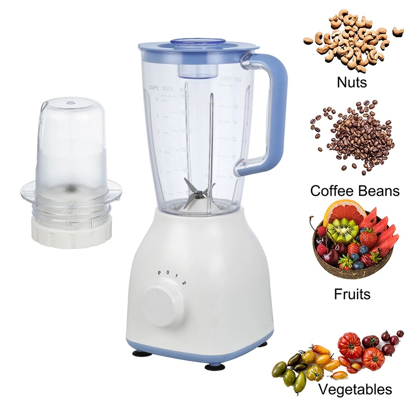 Home Appliances Kitchen Breakfast Babycook Fruit Cutter Squeezer Juicer Bottle Smoothie Maker Electric Blender with 2 Speed Settings and Pulse Function