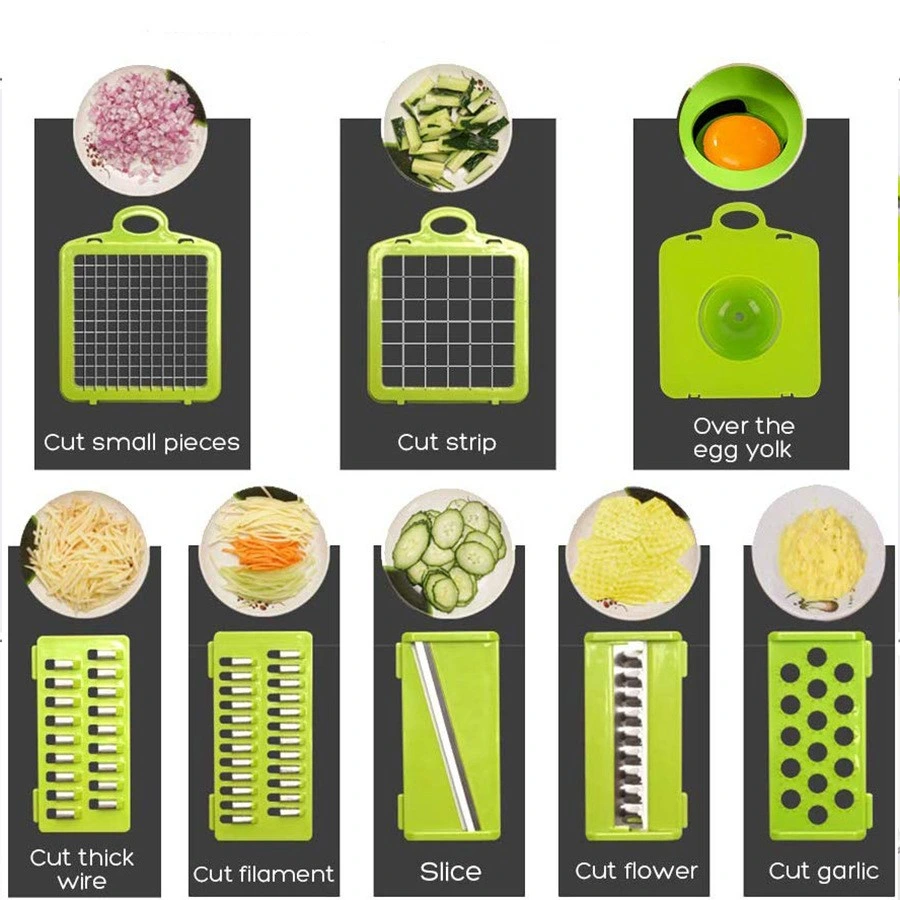 China Hand Manual Multi Purpose Vegetable Slicer Multi Functional Vegetable Slicer Multi-Function Vegetable Slicer Vegetable Chopper Slicer Wholesale Price