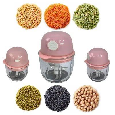 Elettrodomestico da cucina Mini USB Chopper per alimenti Miscelatore manuale ad alta velocità Accessori per ciotole Prestazioni